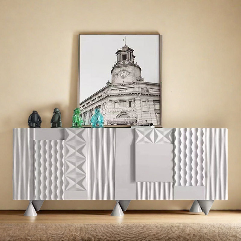Buffet simple et moderne, H 33,46 po x l 70,87 po x P 15,75 po