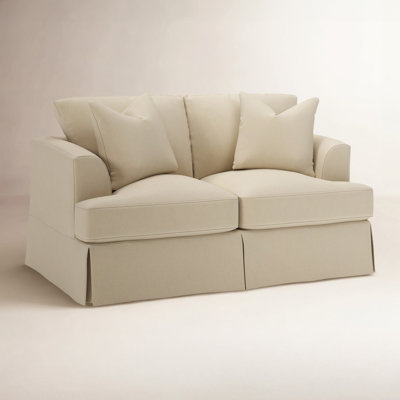 Lucia 66" Linen Loveseat