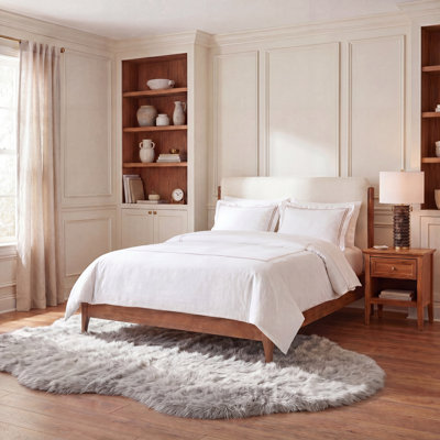 Tapis gris clair Brennan