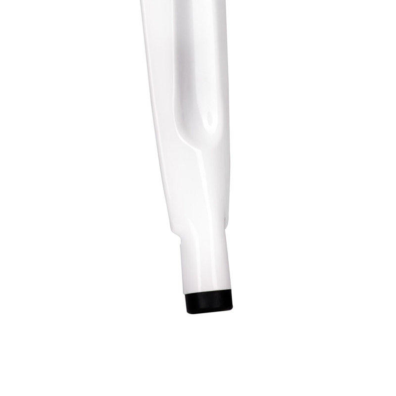 Tabouret de bar en métal Hi Back de Chivari, Blanc