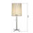 Lampe de table 1 lumière Ascent en chrome poli H 29 po E83BA5500B2D4899BE6B9BFB222954B7 par Latitude Run®