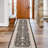 Washable Hallway Rug - Rug Kitchen Rugs and Mats Non Skid Washable Waterproof Carpet for Living Room Bedroom Bathroom (Black)-476120014