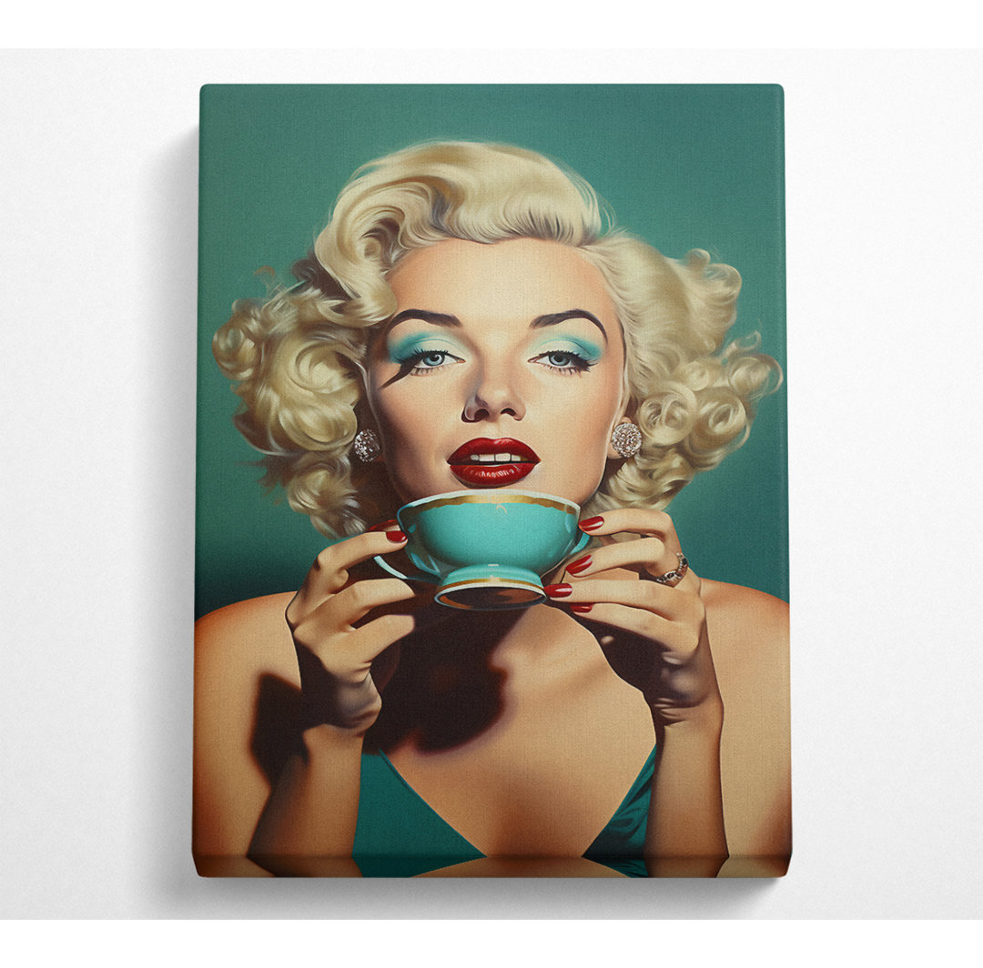 Marilyn Tea Sip - Druck