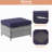 Kinsela 5 - Person Outdoor Conversation Set with Cushions-1243025743