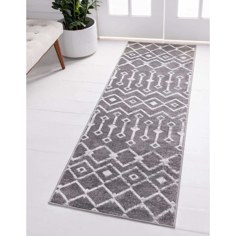 Aemtenan Abstract Indoor Rug, Runner 2' x 9'10"