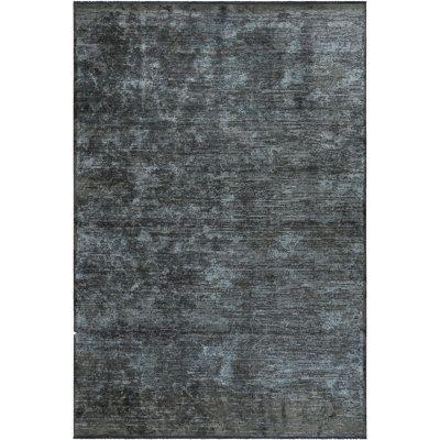 Tapis en coton / acrylique / gris anthracite / gris Rapture