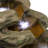 Ricka Weather Resistant Floor Fountain with Light-1009489132
