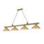 Luminaire suspendu pour table de billard 4 lumières Annaleisa-62758210