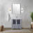 Bath Vanity 30 In. W X 18.25 In. D, Ceramic Top, And 28 In. Mirror-258438425
