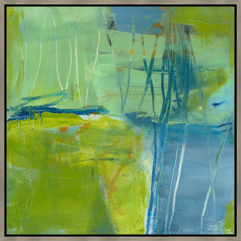 Lost Sunset Painting by Wendy Kleine, Image Brush Gel, 31.75" H x 31.75" W