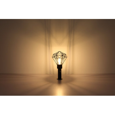 Couronne Black Stainless Steel Pathway Light