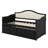 Versatile Daybed with Pull-Out Trundle and Integrated Storage Drawers-1139596269