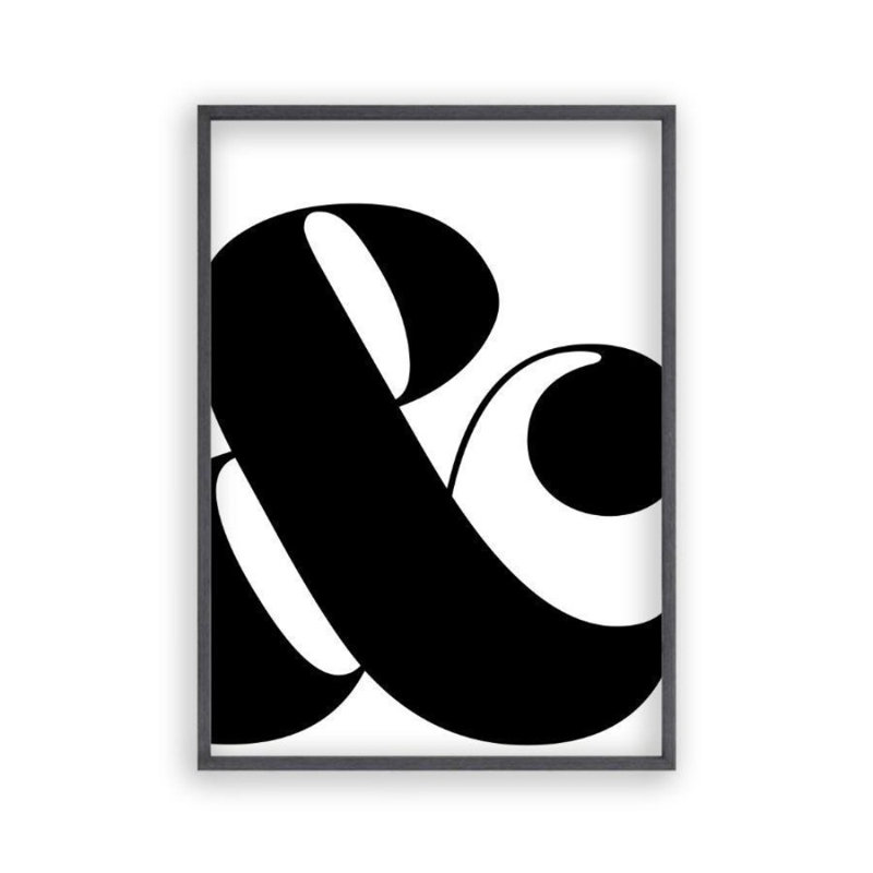 Print, 41 cm H x 31 cm W, Black Oak Frame