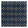 Glam Navy Blue Gold Area Rug