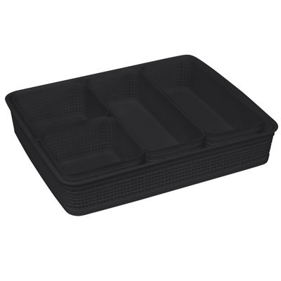 Simplify Plastic Decorative Basket