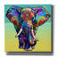 «The Grateful Elephant» par Dean Russo, art mural sur toile, 26 po x 26 po-101714721