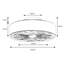 Ventilateur de plafond 19,6 po Arachne-88308907-98089887