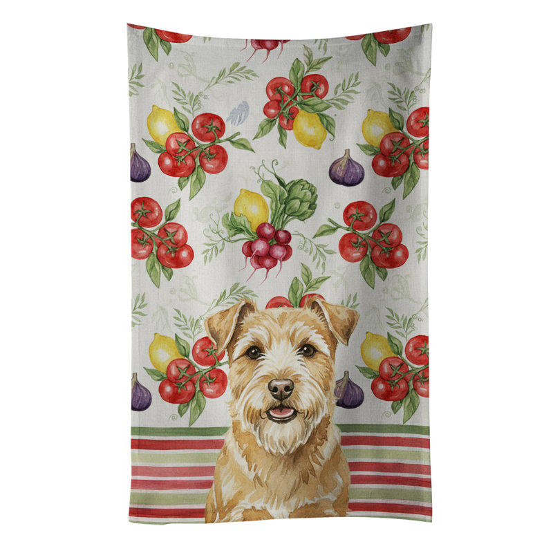 Serviette de cuisine Wheaten Norfolk Terrier, Wheaten Norfolk Terrier