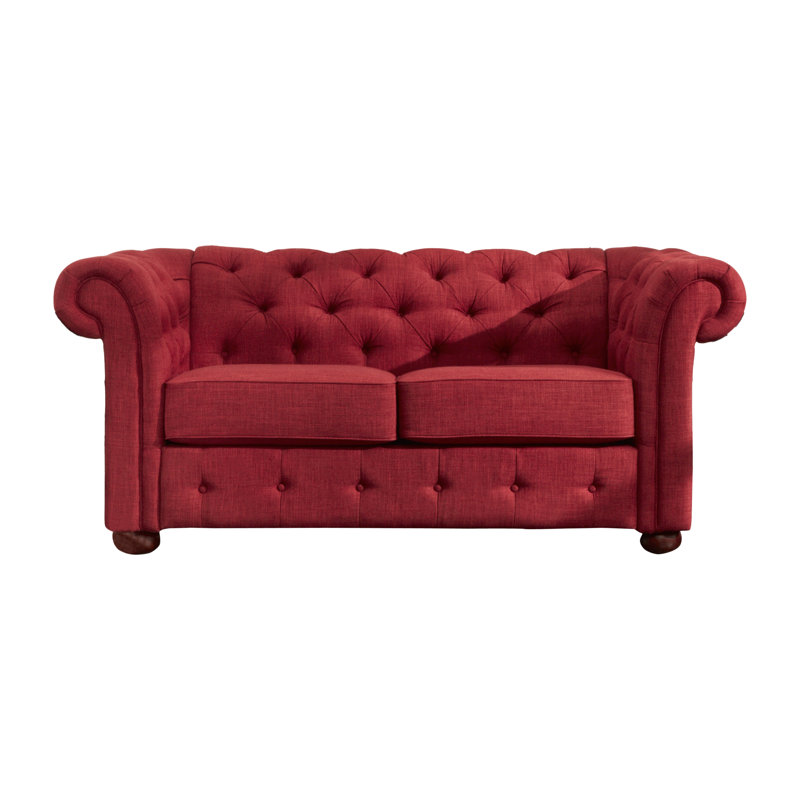 Augustine tuffeté causeuse