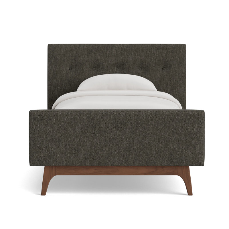 Tyler Bed, Twin, Performance Weave - Onyx