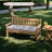Outdoor Waterproof Patio Bench Cushion - Non-Slip Tufted Furniture Cushion (36 x 14 x 4 In)-346215462-346215460
