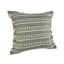 Coussin décoratif intérieur / extérieur à rayures frangées fabriqué à la main Coastal-789911540-789911543