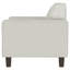 Fauteuil d'appoint capitonné Dana Greige