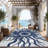 Area Rugs Waterproof Outdoor Rug Vintage Outdoor Furniture Patio Plastic Rugs for Backyard Deck Camping Balcony Beach-1881379684