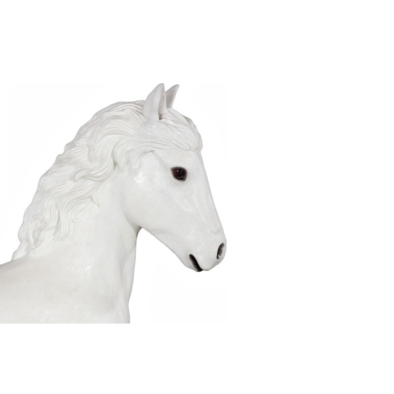 Pony Sculpture, Walking, Gel Coat