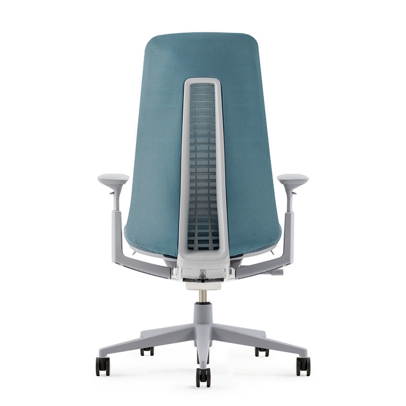 Haworth Fern Mesh Task Chair, No, Cornflower