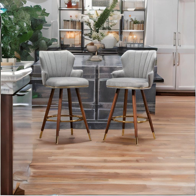 Tabouret de bar 28 po Mad Incroyable, Gris
