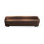 Banc rembourré brun-111988492