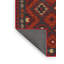 Tapis traditionnel rouge / noir Alishaba-1837227444
