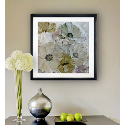 Coquelicots iridescents - reproduction d'art
