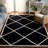 Sanyla Hand Tufted Wool Geometric Rug-366895499