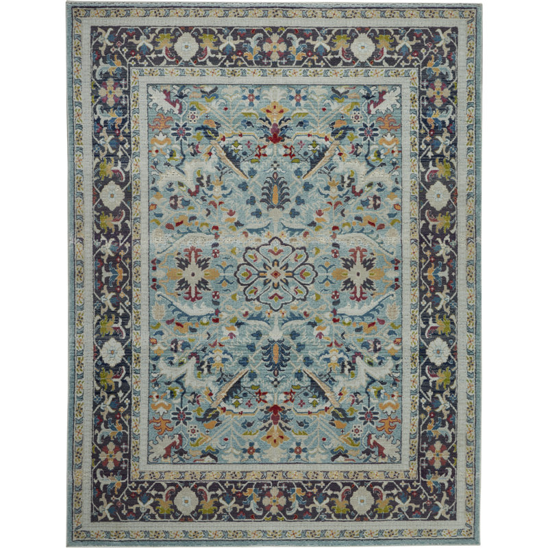 Lennert Oriental Indoor Rug, Rectangle 7'10" x 9'10"