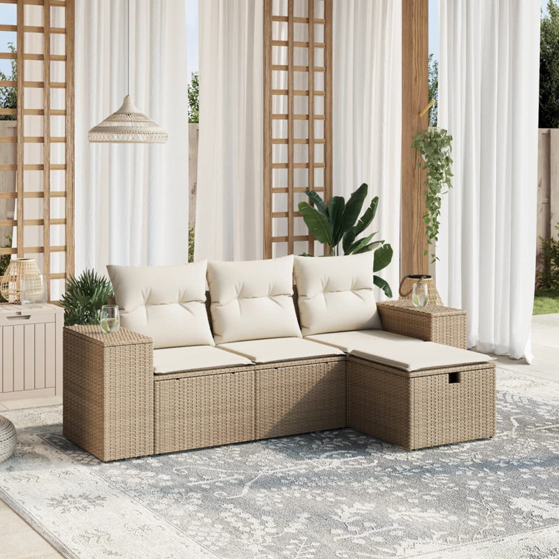 Ensemble de canapé de jardin Vidaxl