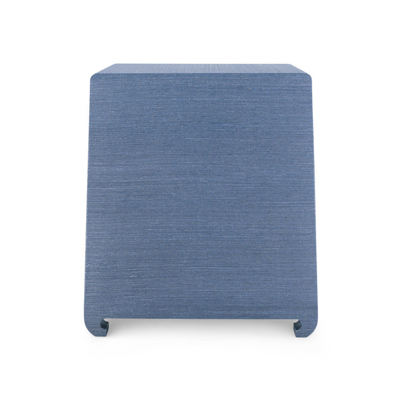 Ming End Table, Navy Blue