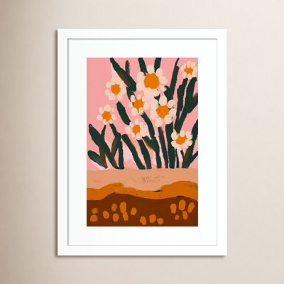 Galya "Pastel Flower Impression No 3" Print