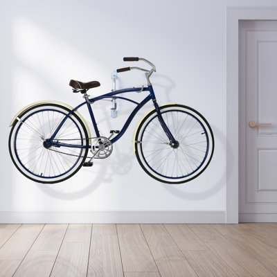 Single Pole Wall Mounted Bike Rack