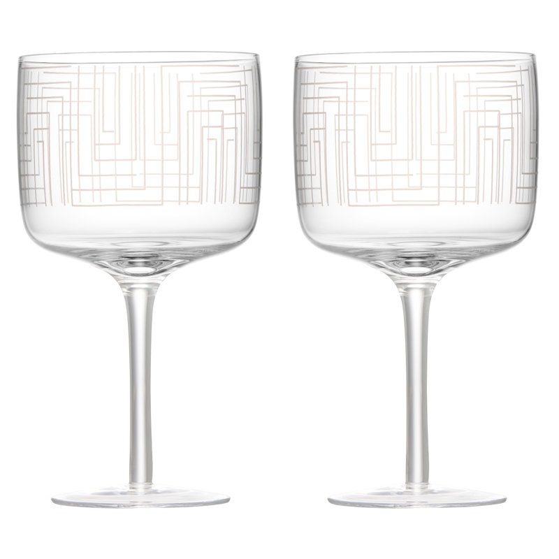 Verres à vin bourgogne