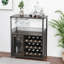 Cabinet/Enclosed Storage Wine Bottle Rack White