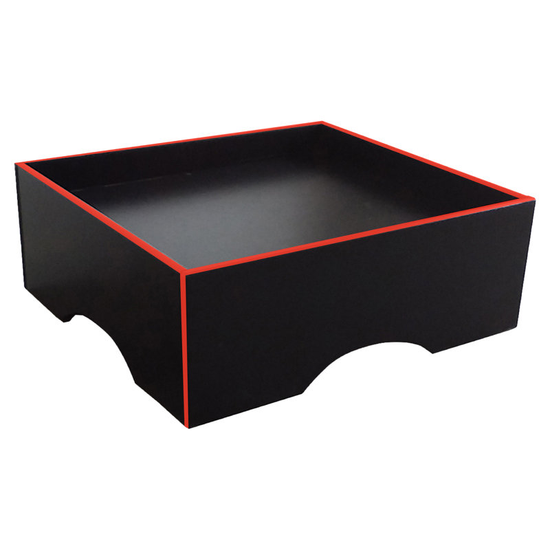 Riser for Cocktail Arcade Machine - Fully Assembled, Orange