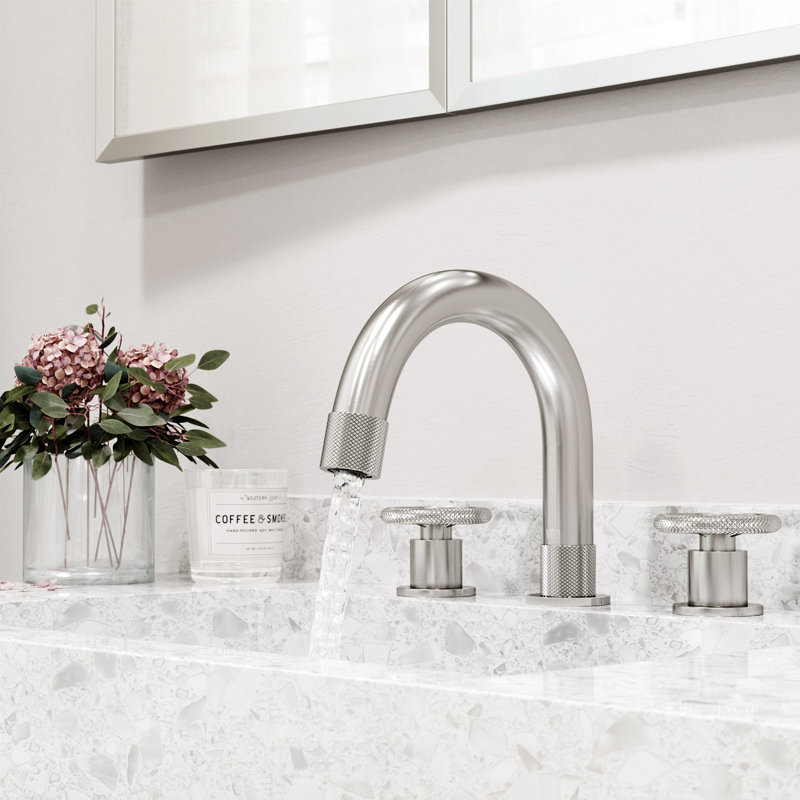 Robinet pour salle de bain Wythe, Nickel brossé