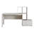 Theo Executive Desk with Power Outlet-827194386