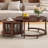 Round Nesting Coffee Table