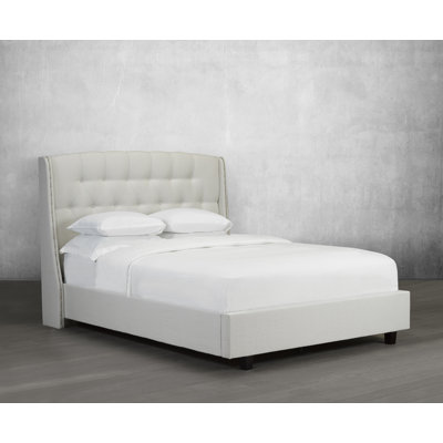 Lit plateforme tapissier Stonec chiffre