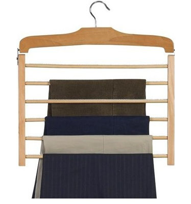 Non-Slip Multi-Layer Hanger for Skirt/Pants