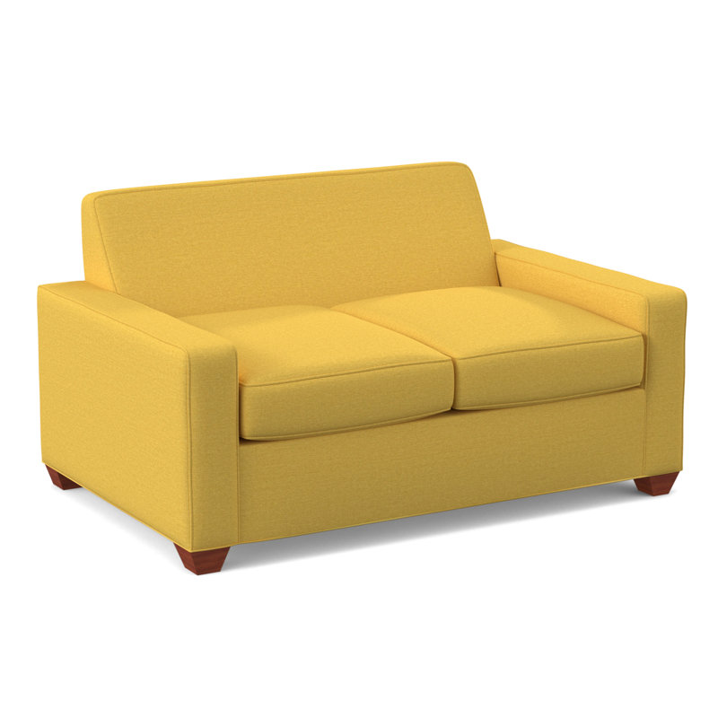 Avery 72" Square Arm Sofa, BM Cherry, Antic Mimosa