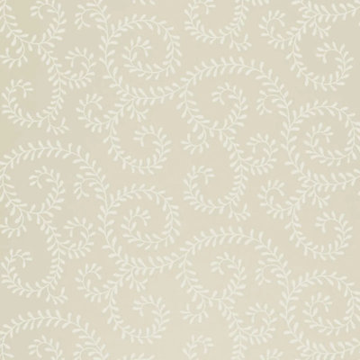 Leafy Scroll Wallpaper
